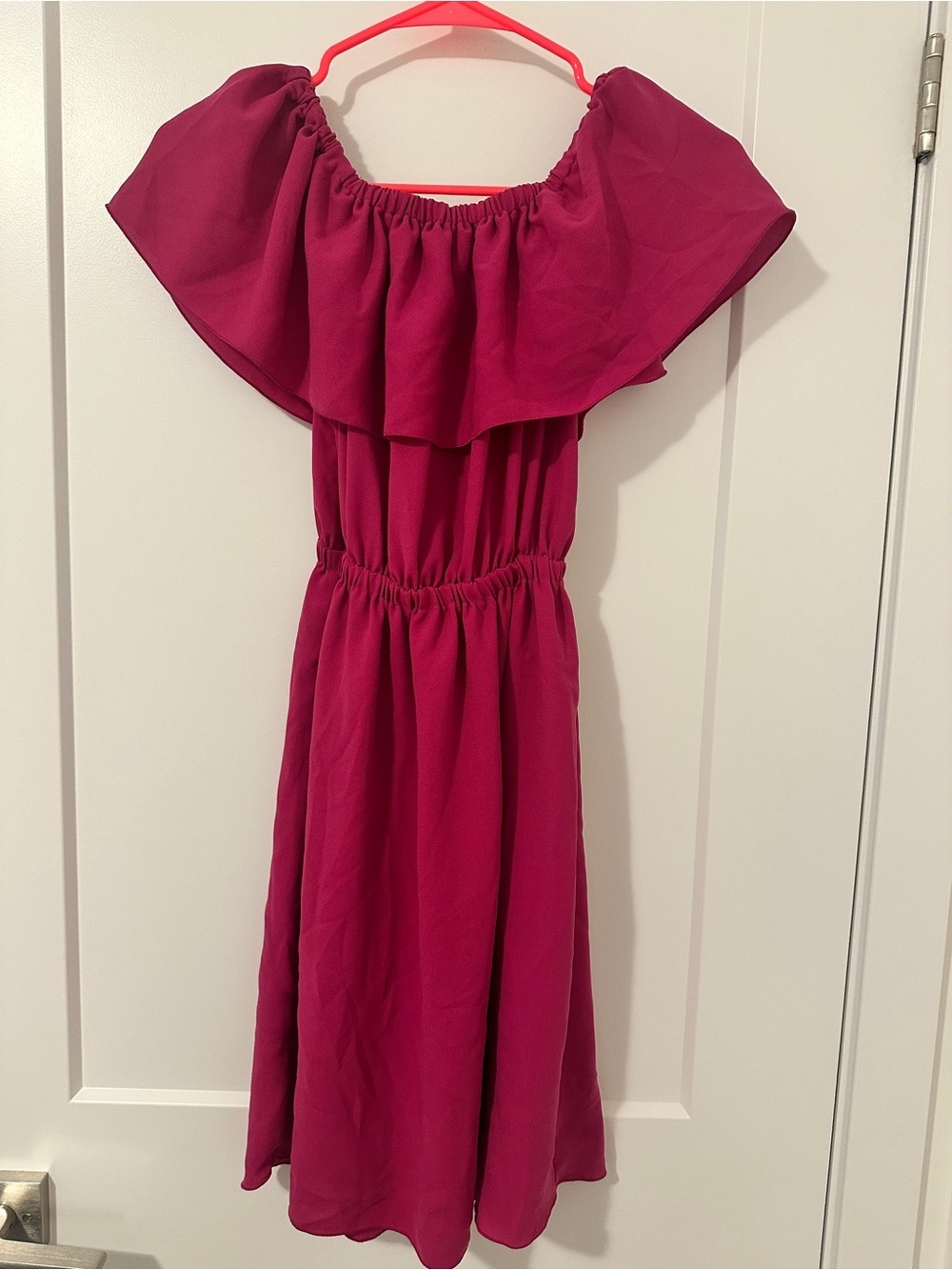 Aritzia Wilfred Magenta Hosta Dress Size XXS Women’s